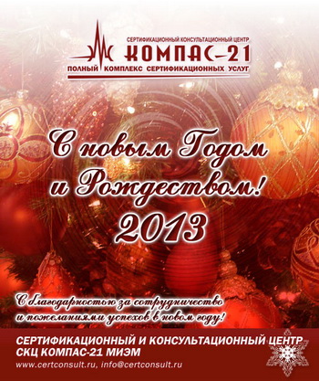 С НОВЫМ 2013 ГОДОМ!